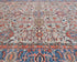 9x12 Gray Blue Aryana Afghan Hand Knotted Veg Dye Wool Area Rug